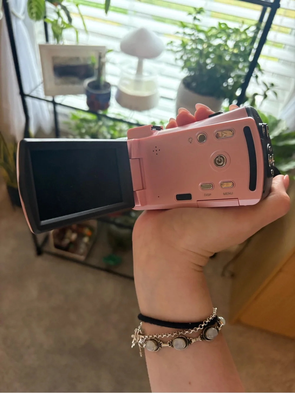 Pink Digital Camcorder - Compact 16X Zoom